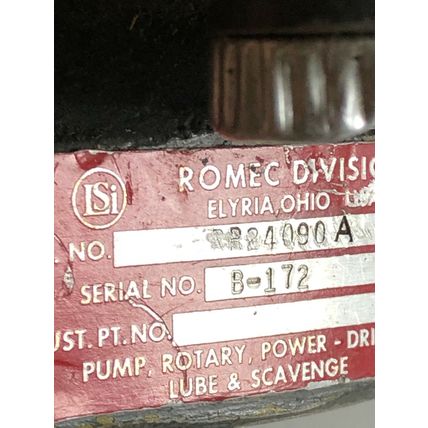 NEW LEAR ROMEC RR24090 A AIRPLANE ENGINE-DRIVEN FUEL ROTARY PUMP SCAV RR24155,DL