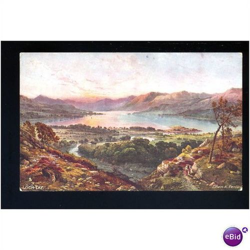TUCK OILETTE Postcard 7167 "Loch Tay"
