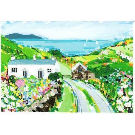Gwenithnant, Church Bay, Anglesey - art postcard