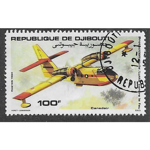 DJI 1983 100f '50TH ANN OF AIR FRANCE' FINE USED (EBID 55-027)