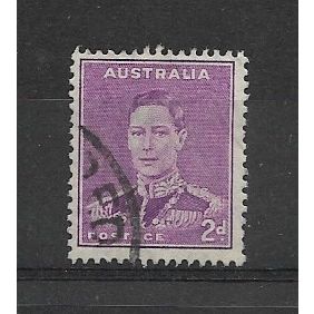 Australia.SG185 2d King George VI (Bright Purple).Fine Used.May19b