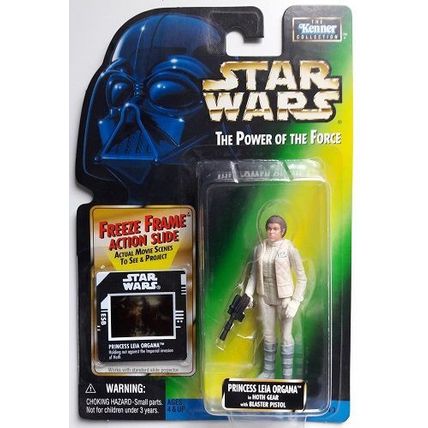 STAR WARS: PRINCESS LEIA ORGANA in HOTH GEAR, Freeze Frame, Unopened, 1998