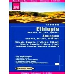 Reise Know-How Landkarte Athiopien, Somalia, Eritrea, Dschibuti