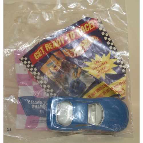 1993 McDonalds Hot Wheels Camaro Mint in Package