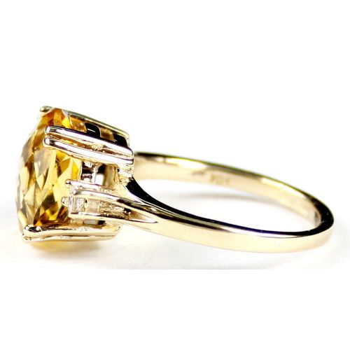 Citrine, 10KY Gold Ring, R150