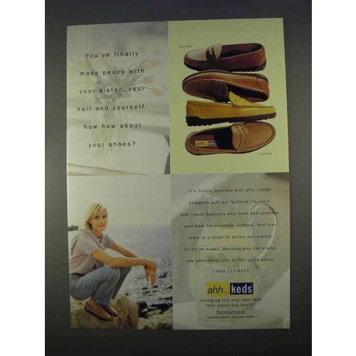 1996 Keds Shoes Ad - Kochise and Kachina