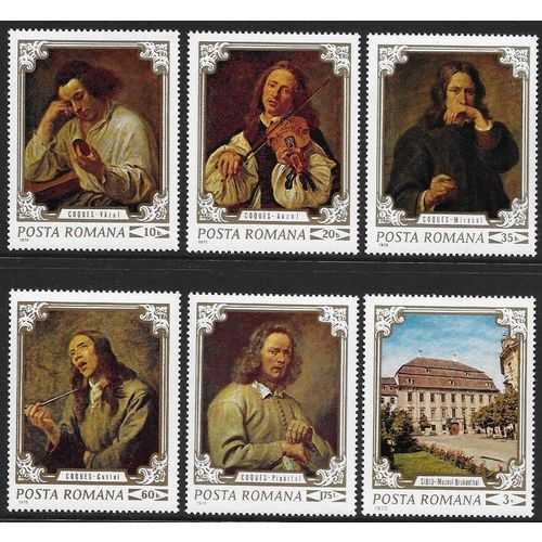 Romania Mi 2897/902 (**): Paintings from the Bruckenthal Museum, Sibiu