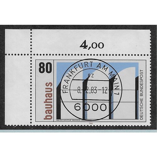 GER 1983 80pf 'WALTER GROPLUS' FINE USED (EBID60-760)