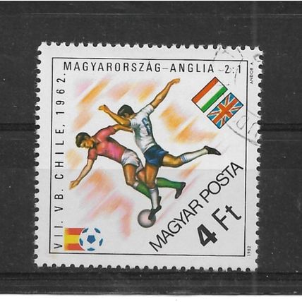 Hungary.SG3427 4fo Hungary v England, 1962.Fine Used.Oct22