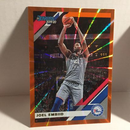 2019-20 NBA Donruss Philadelphia 76ers Joel Embiid NBA Basketball