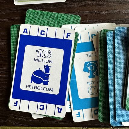 Venture Game of Finance & Big Business A 3M Gamette Card Game Vintage 1970