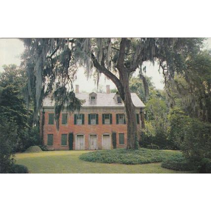 Shadows on the Teche New Iberia Louisiana United States Postcard unused VGC