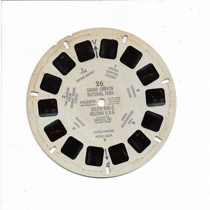 Grand Canyon National Park, South Rim I, Arizona, USA - 3D View-Master Reel 26