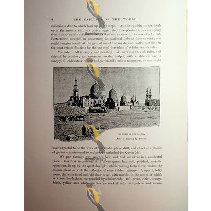 TombsOf The Caliphs, Near Cairo, Egypt, Boudier, Book Illustration (Print), 1892
