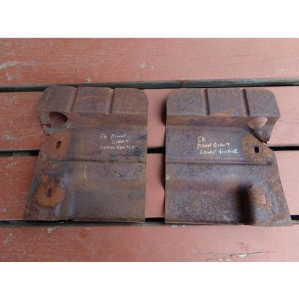 1958 Dodge Power Giant Lower Front Fender Splash Shields OEM