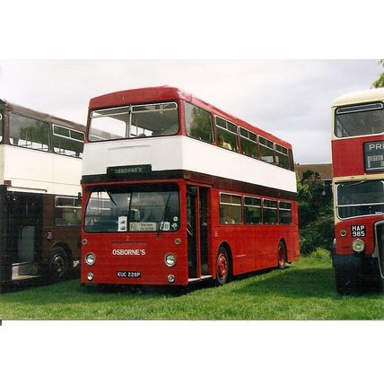 Colour Photo of G.W. Osborne & Sons of Tollesbury - KUC 228P ex London Transport