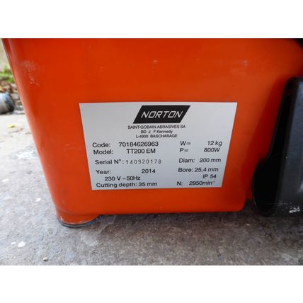 NORTON TT200 EM TILE CUTTER