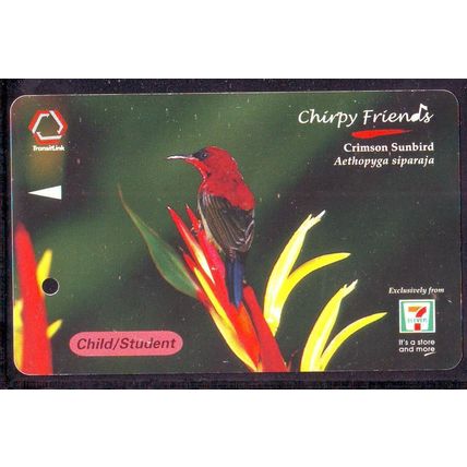 Chirpy Friends S'pore TransitLink Train/Bus Card