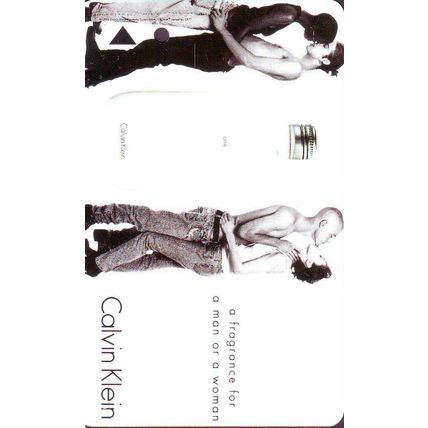 Calvin Klein Perfume S'pore Transitlink Train/Bus Card