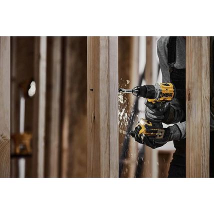 DEWALT 20V MAX Hammer Drill, 1/2", Cordless and Brushless, Compact with 2-Speed