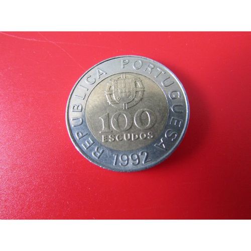 1992 PORTUGAL 100 ESCUDOS FREE POST. AAU
