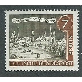 BERLIN -1962 7pf 'OLD BERLIN SERIES' FINE USED (EBID49-562)