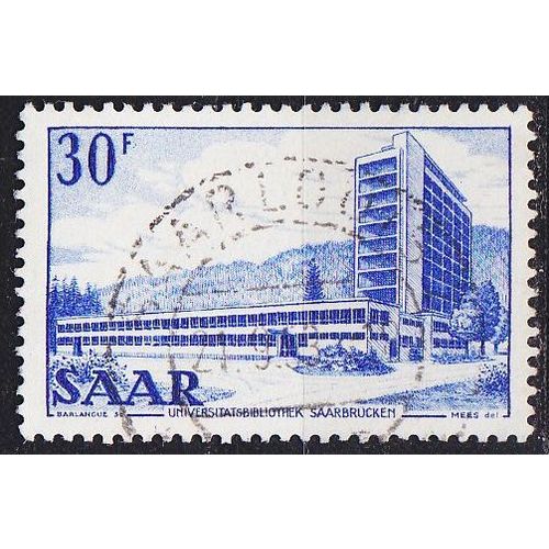 GERMANY Saar [1952] MiNr 0332 ( O/used )