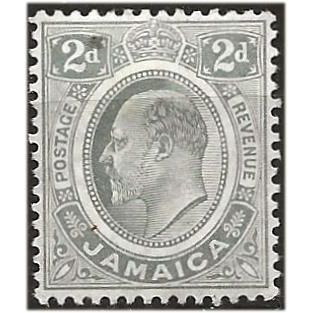 Jamaica 1911 SG57 2d Grey Mounted Mint .. ..