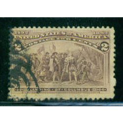Used 231 2c Landing of Columbus Fine T1342