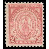 682 2c Massachusetts Just Clears MNH M07047
