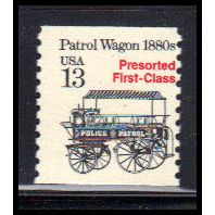 2258 13c Police Wagon Barely Clears MNH Dry Gum KA8273