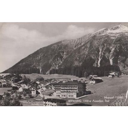 Berwang Real Photo Panoramic German Real Photo Postcard