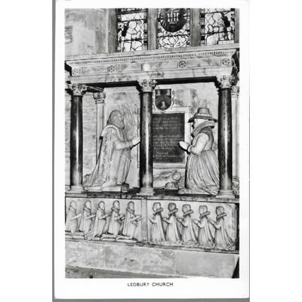 Ledbury, Herefordshire - Church, Skynner Memorial - 1969 9d Europa stamp
