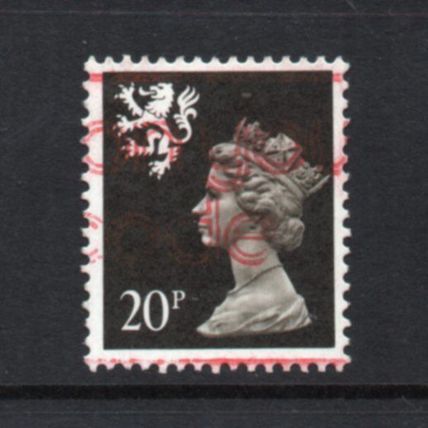 Scotland - 1971-93 - 20p Brownish Black (sg S64) Used