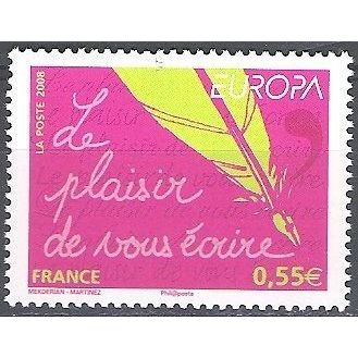 France 2008 Michel 4408 Neuf ** Cote (2015) 1.50 € Europa CEPT Ecriture lettre