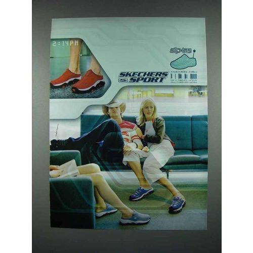 2001 Skechers Sport Slip-ins Sneakers Shoe Ad