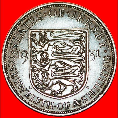 GREAT BRITAIN: JERSEY ★ 1/12 SHILLING 1931! LOW START ★ NO RESERVE!