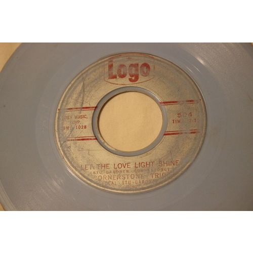 Cornerstone Trio Color Vinyl 45-SUMMERTIME/LET THE LOVE LIGHT SHINE