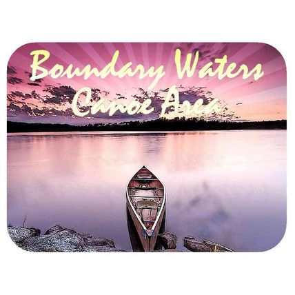 The Boundary Waters Canoe Area Fridge Magnet