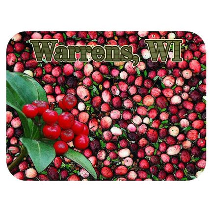Warrens Wisconsin Cranberry Marsh Fridge Magnet
