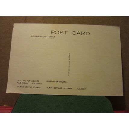A DOUBLE SCOTCH FROM AYR, SCOTLAND. unused postcard Scotty dogs =