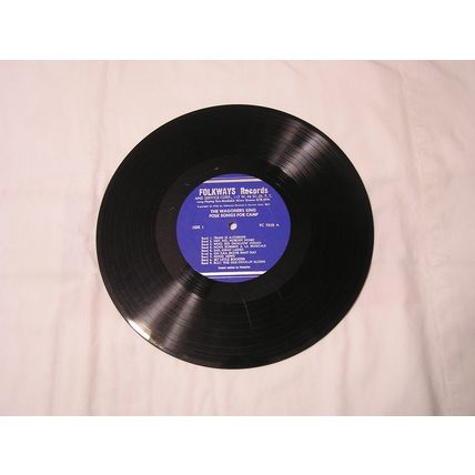 The Wagoners 10" LP with Original Cover & Booklet LP-FOLK SONGS FOR CAMP