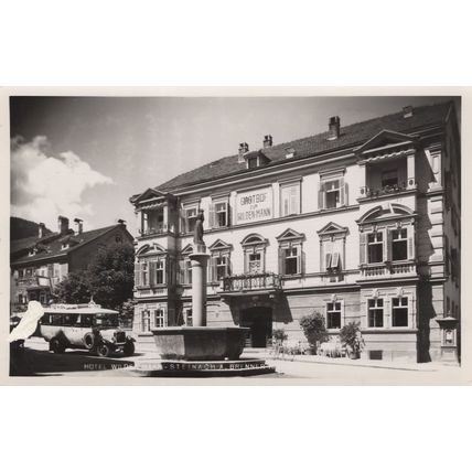 Steinach Wildermann Hotel Bavaria Germany Real Photo Postcard