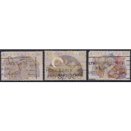 Australia 1991 SG1309-11 Used - Christmas (E-760-02)