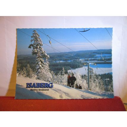 ISABERG, HESTRA, SWEDEN unused postcard dated 1995 #