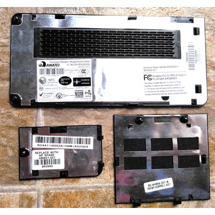 HP G60 513NR US G60-535DX Laptop Memory, Hard Drive, WiFi Cover Doors w/ Screws