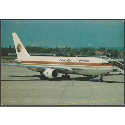 Egyptair Boeing 767-266 - Leconte Postcard