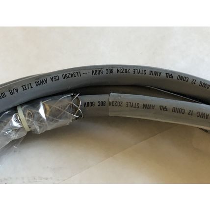 NEW ELECTRIVERT ROBOTIC/MACHINE CABLE ASSEMBLY CORDSET ELV9111-CAF-ST-15,EV