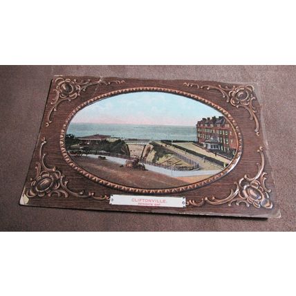 1909 fr Embossed Postcard - Newgate Gap, Cliftonville - Maragte Kent