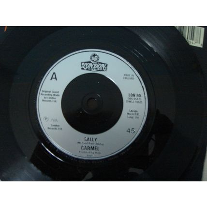 A5-CARMEL-SALLY/Hymn of Love-UK 7" SINGLE-1986-NM- Carmel ‎-London Records